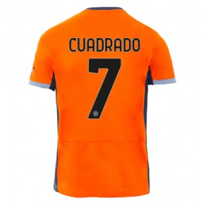 Inter Milan Juan Cuadrado #7 Replica Third Stadium Shirt 2023-24 Short Sleeve